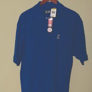 Duke Blue Devils vintage men’s royal blue polo shirt size large NWT